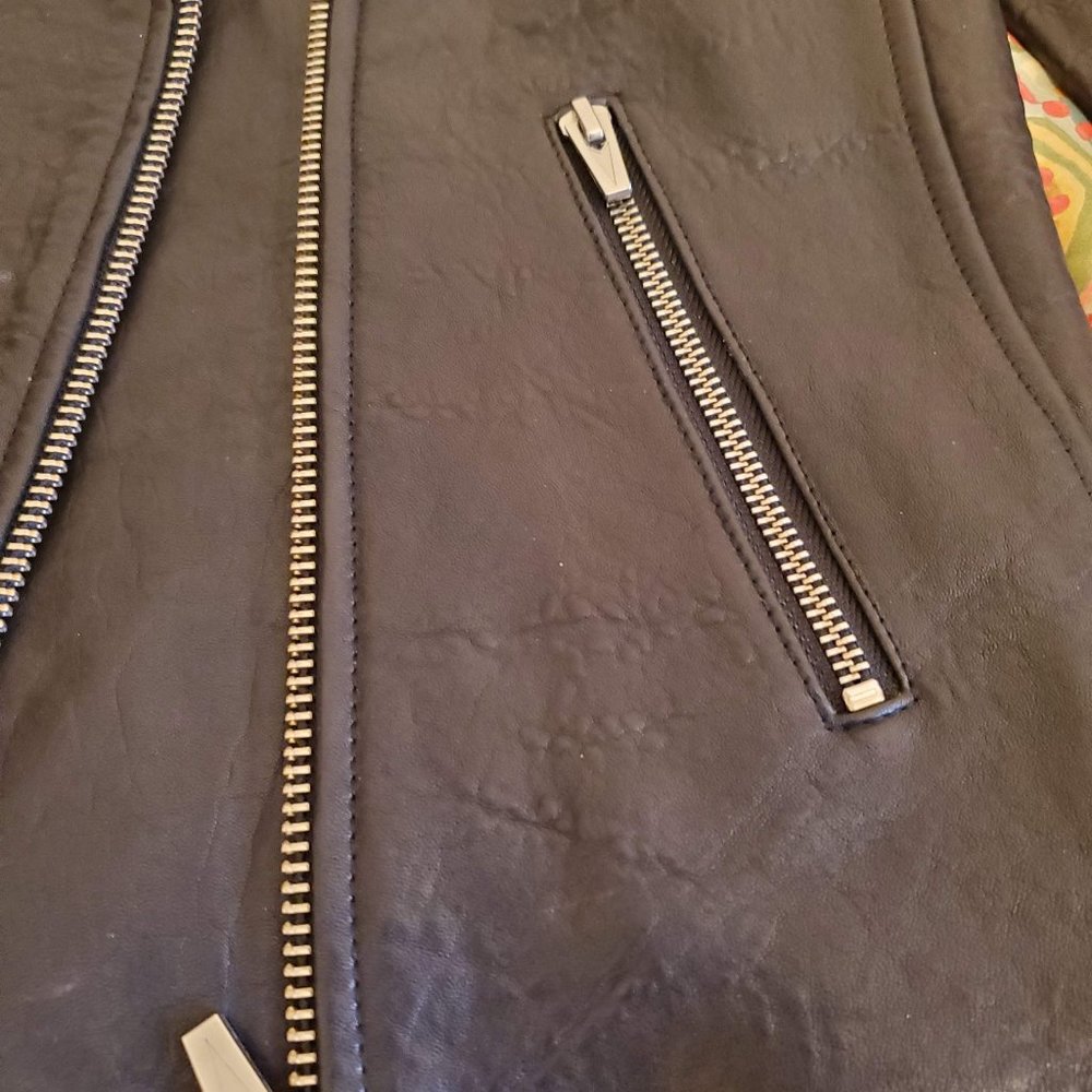 Veda Leather Jacket - image 4